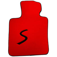 Red Floor Mats for Mini Cooper / One R56 (2007-2014) - AutoWin