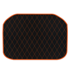 Premium Black Leather Floor Mats for Ferrari 458 Italia (2009-2015)