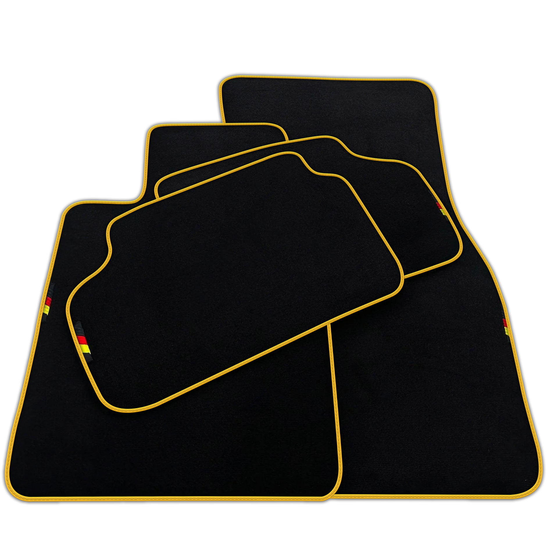 Black Floor Mats For BMW 3 Series G20 Germany Edition | Various Trim Colors