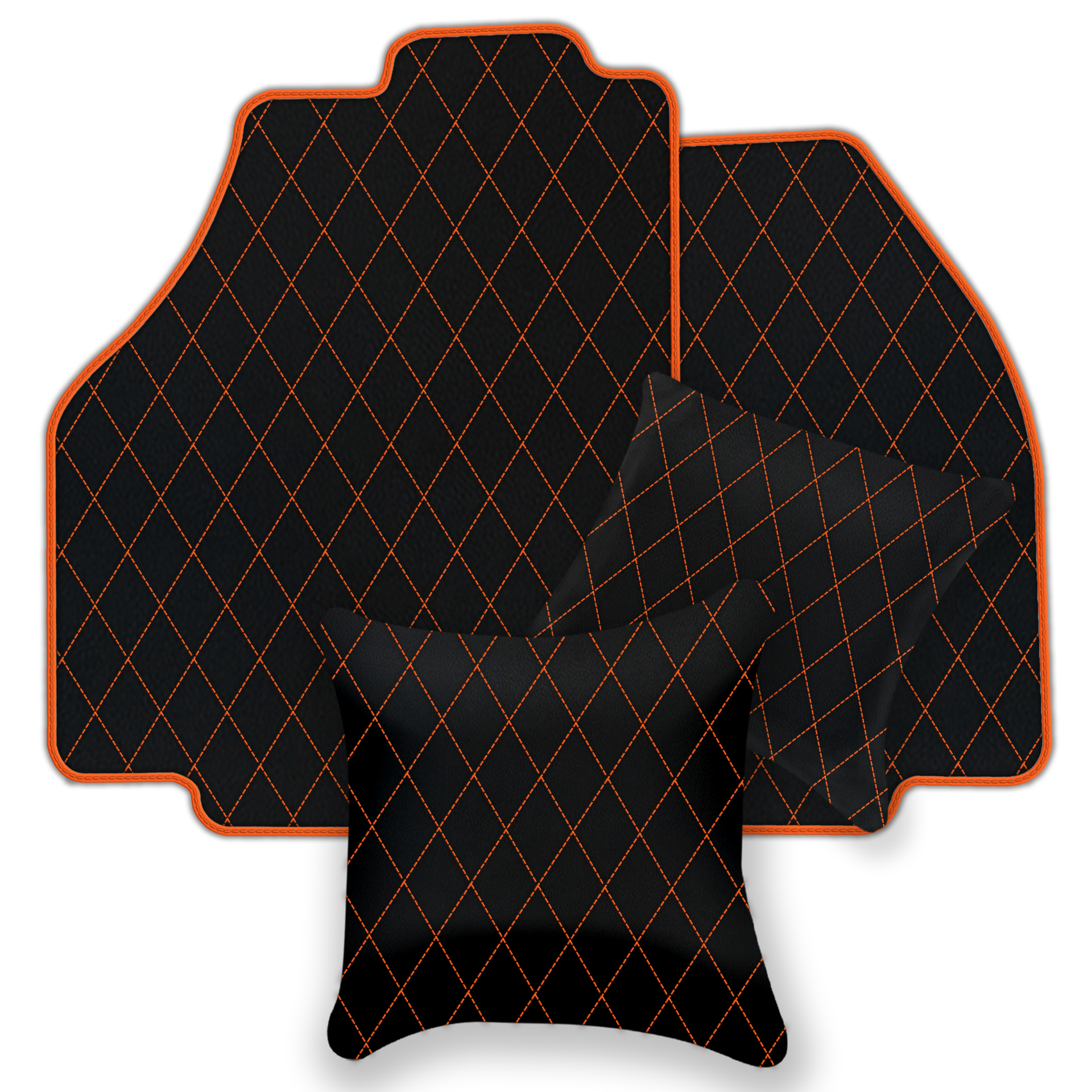 Premium Black Leather Floor Mats for Ferrari SF90 Stradale (2019-2024)