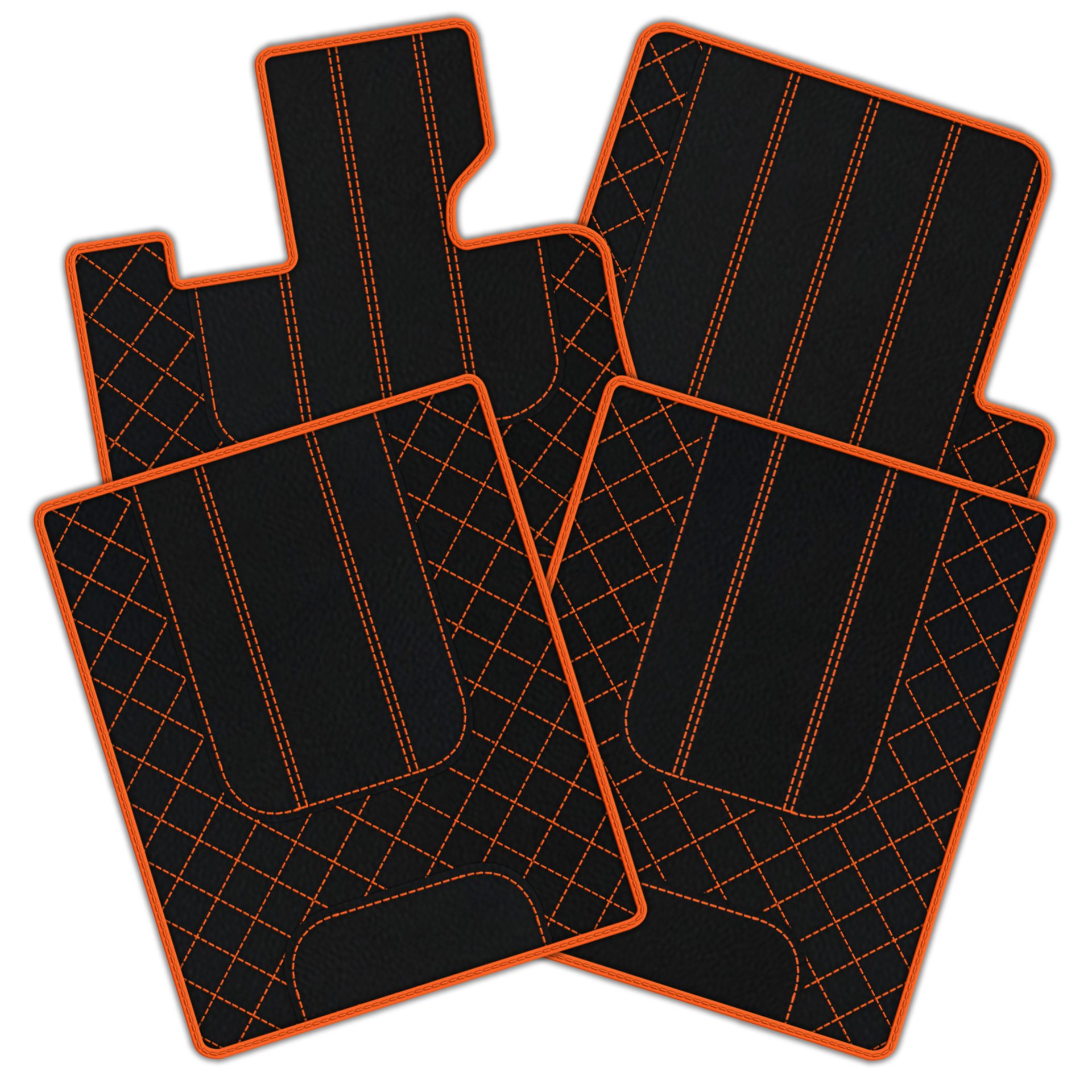 Red Floor Mats For Bentley Arnage Red Label RL (1998-2009) - AutoWin