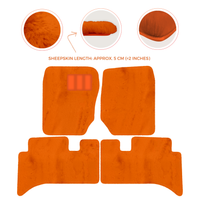 Premium Sheepskin Floor Mats for Range Rover Sport L460 (2022-2024)