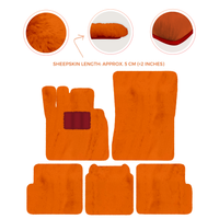 Premium Sheepskin Floor Mats for Ferrari 296 GTS (2022-2025)