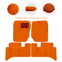 Premium Sheepskin Floor Mats for Range Rover Sport L460 (2022-2024)