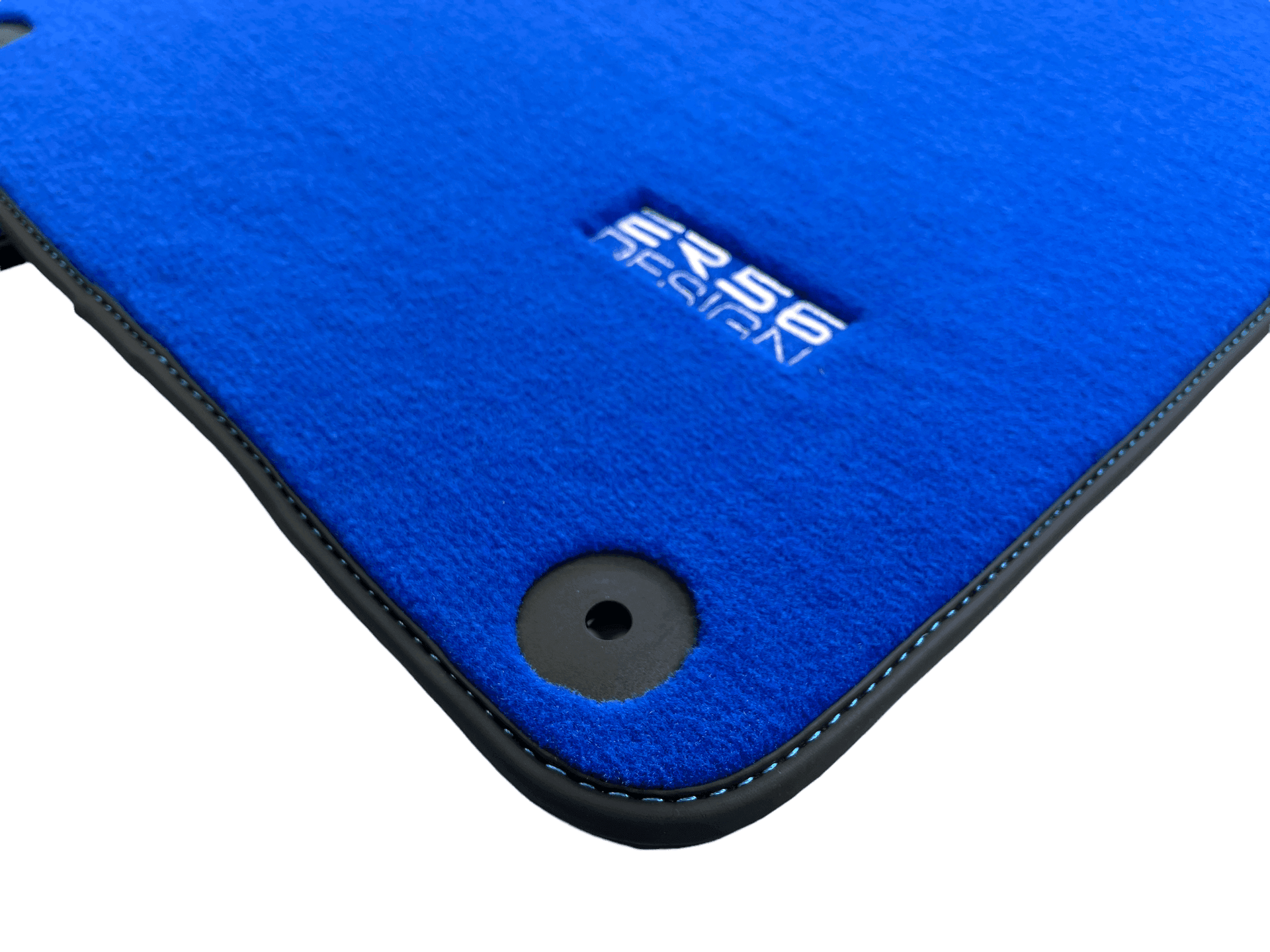 Blue Floor Mats for Porsche 718 Cayman (2017-2023) | Er56 Design - AutoWin