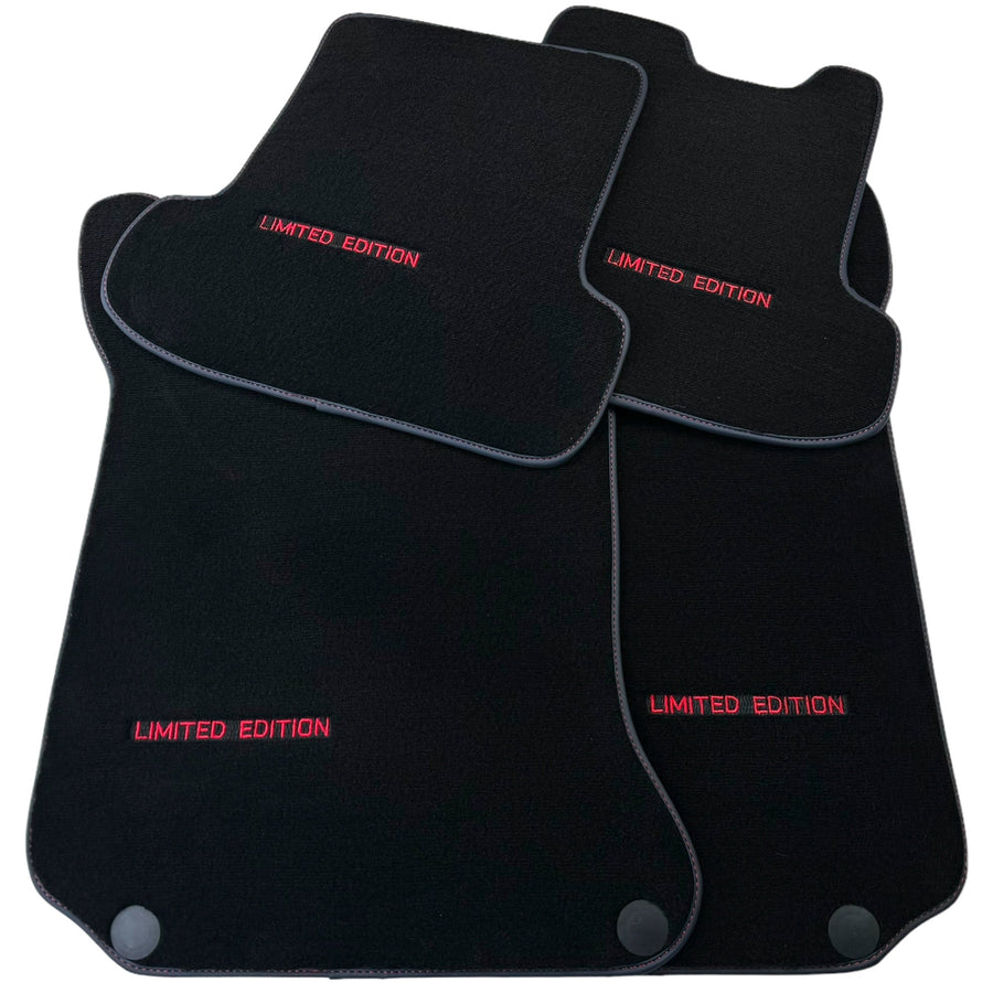 Black Floor Mats For Mercedes Benz A-Class W168 (2001-2004) | Limited Edition