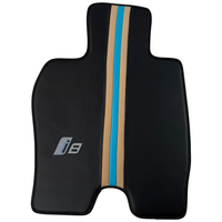Cream Leather Floor Mats for BMW i8 Series | Elegant Protection