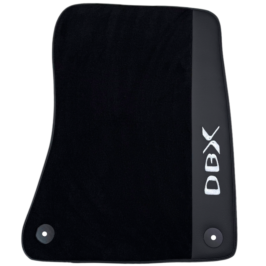 Black Floor Mats for Aston Martin DBX707 (2022-2026) SUV707 (2022-2026) SUV with Leather