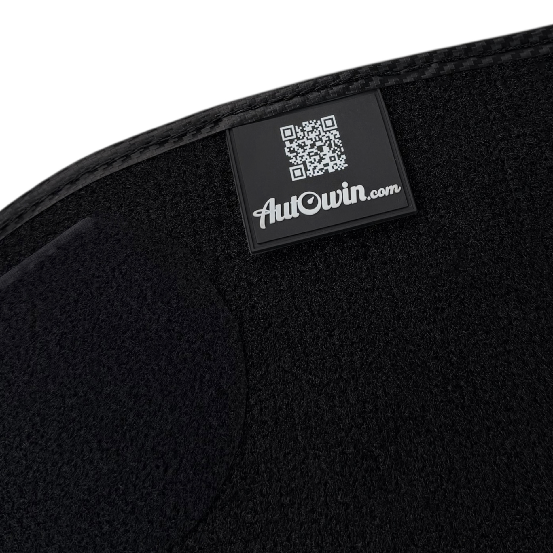 Tapis de voiture en cuir rouge personnalisé pour BMW F31 break 5 portes (2012-2019) avec motif en ligne - AutoWin