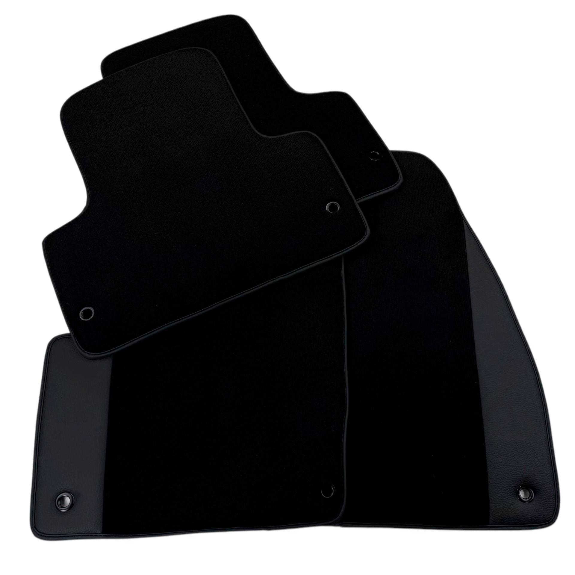 Black Floor Mats for Lincoln Zephyr (2006-2012) Sedan with Leather | AutoWin