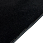 Black Floor Mats For McLaren 600 LT 2018-2020 - Orange Alcantara