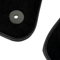 Black Floor Mats for Aston Martin DBX707 (2022-2026) SUV707 (2022-2026) SUV with Leather