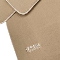 Stylish Beige Floor Mats for Lincoln MKX (2011-2015) - ER56 Design