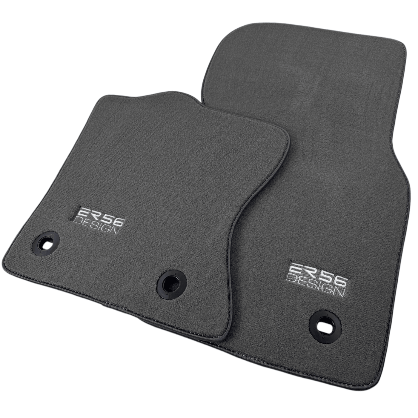 Gray Floor Mats for Jaguar F-Type (2020-2024) ER56 Design - AutoWin