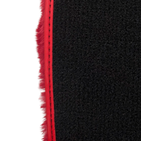 Red Sheepskin Floor Mats For Rolls Royce Ghost Series II (2021-2024) ER56 Design Brand