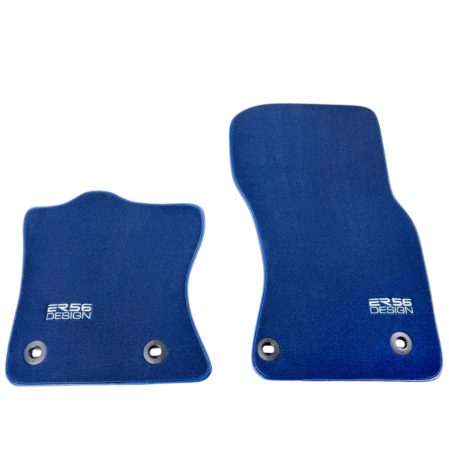 Dark Blue Floor Mats for Jaguar XE (2019-2024)| ER56 Design