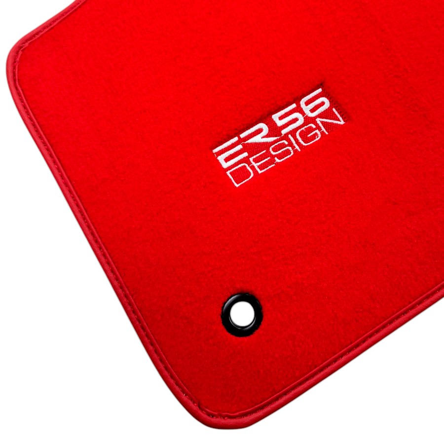 Red Floor Mats for Chevrolet Lumina Sedan (1990-1994) by ER56 Design