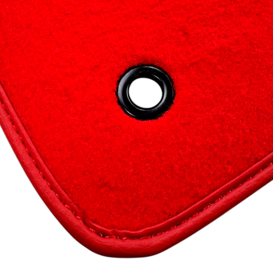Red Floor Mats for Chevrolet Aveo T300 (2012-2020) by ER56 Design