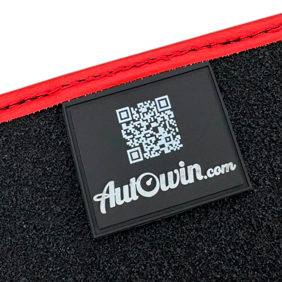 Red Floor Mats for Lincoln MKX (2011-2015) SUV | AutoWin