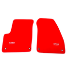 Red Floor Mats for Chevrolet TrailBlazer SUV (1999-2001) by ER56 Design