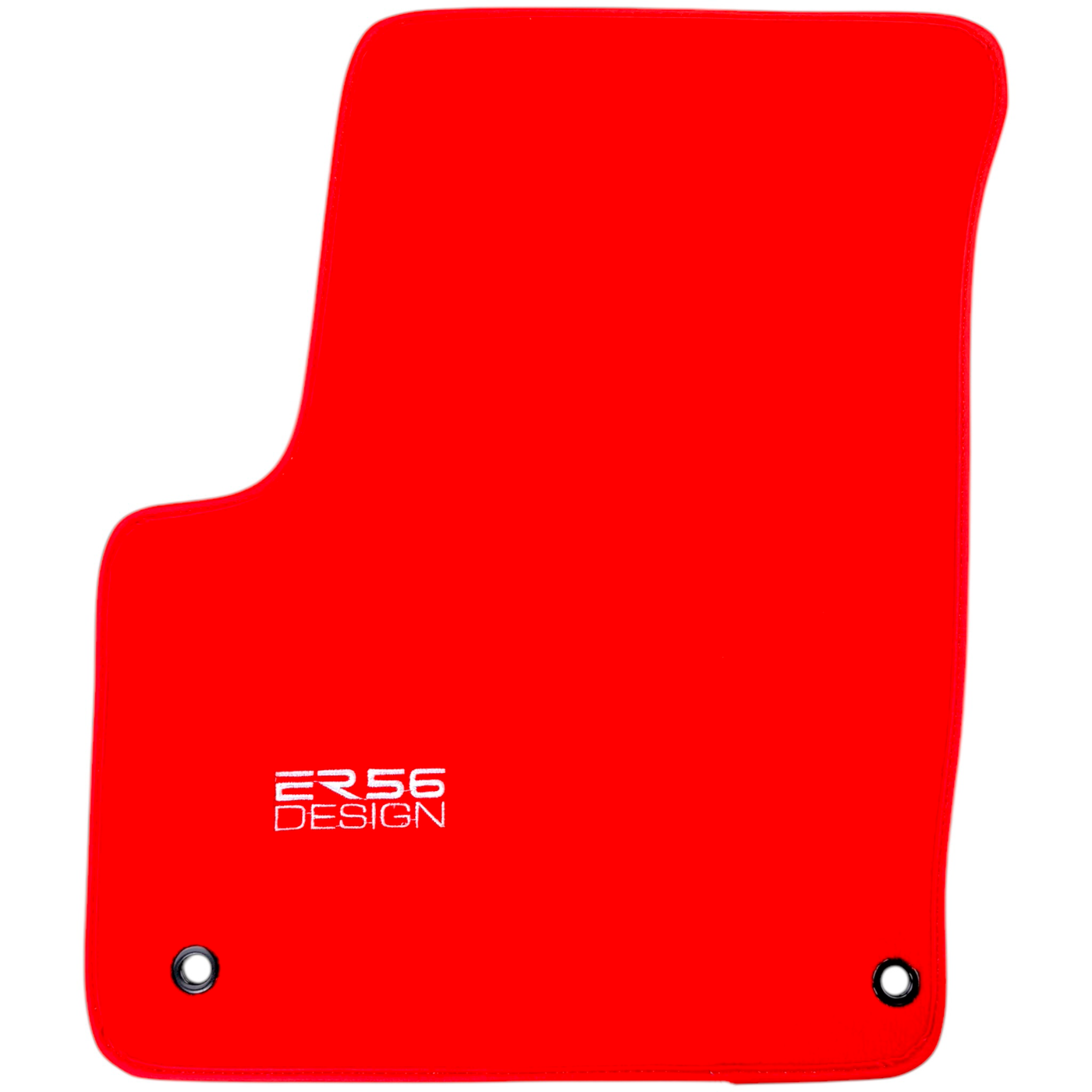 Red Floor Mats for Chevrolet Captiva C140 5-Seater (2011-2015) by ER56 Design