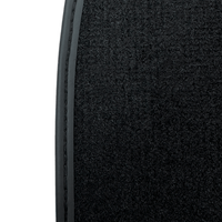 Black Floor Mats for Jaguar E-Pace (2018-2024) with Leather - AutoWin