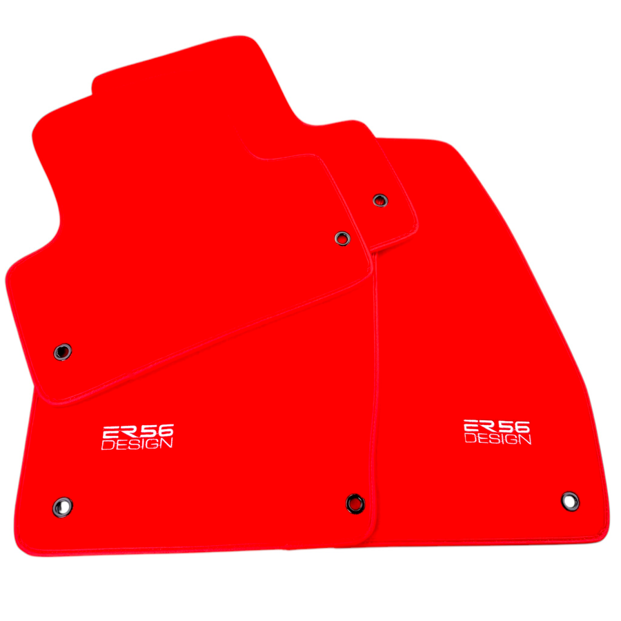 Red Floor Mats for Chevrolet Volt (2010-2023) by ER56 Design