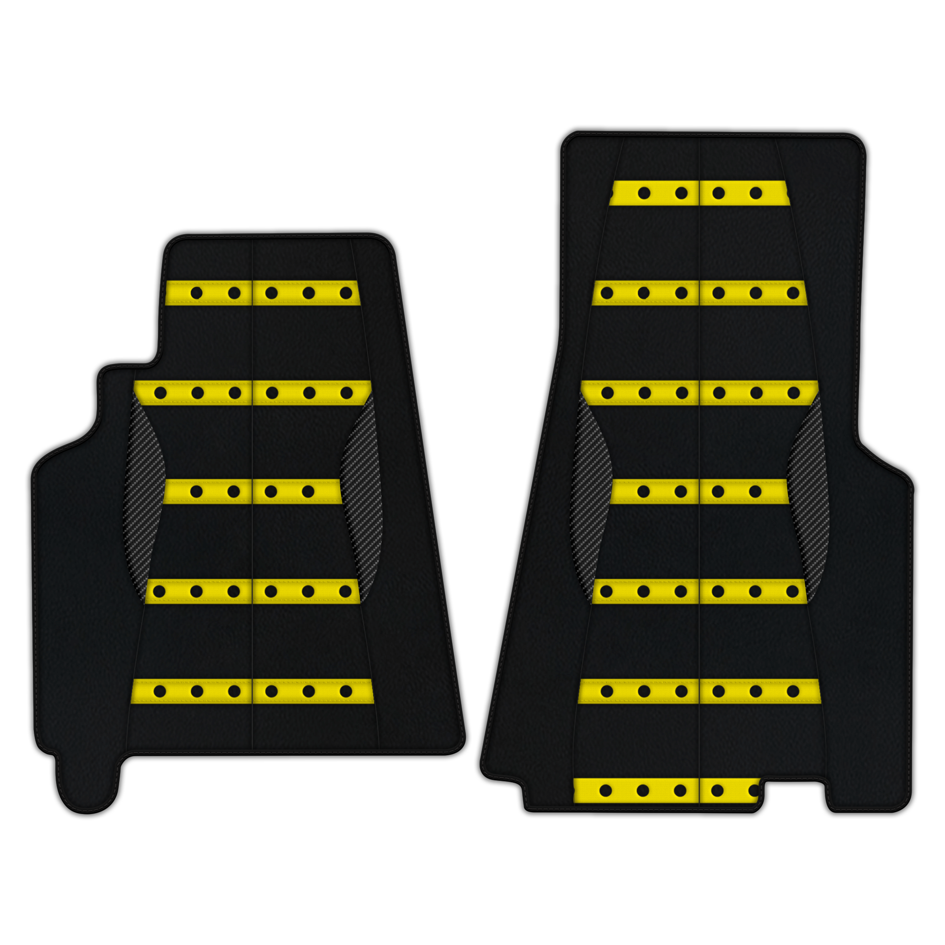 Customizable Leather Floor Mats A1 Edition for Ferrari 550 Maranello (1996-2002) - AutoWin