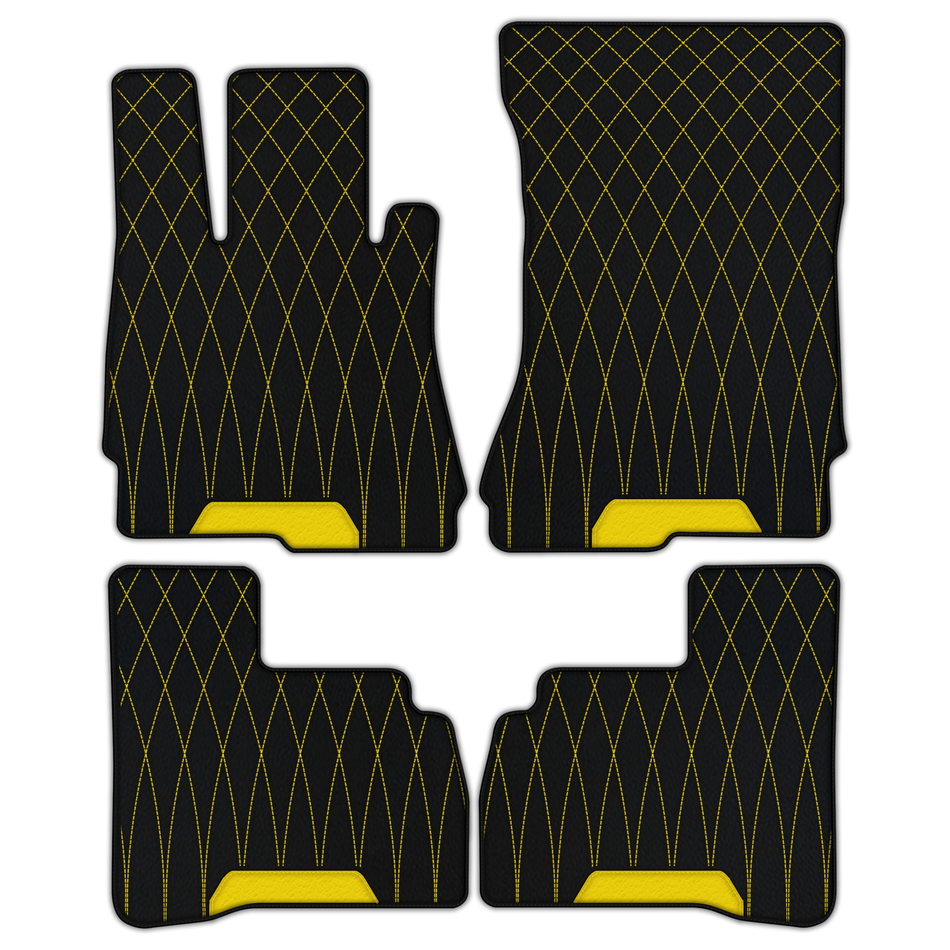 Customizable Leather Floor Mats for Mercedes-Benz S-Class W222