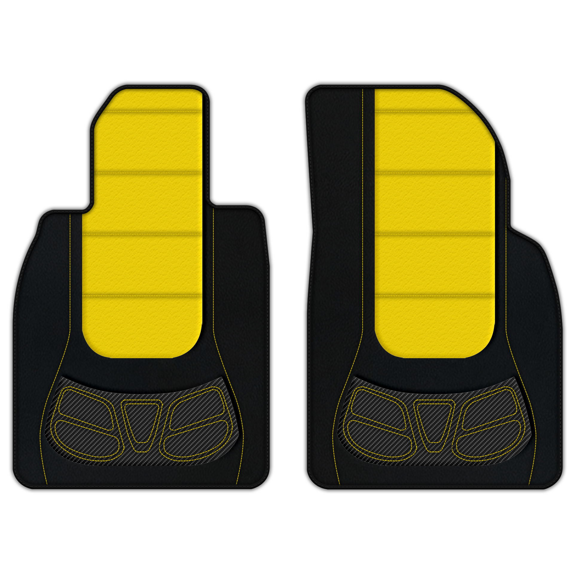 Customizable Leather Floor Mats for Porsche 911 GT3 Touring 2018-2019