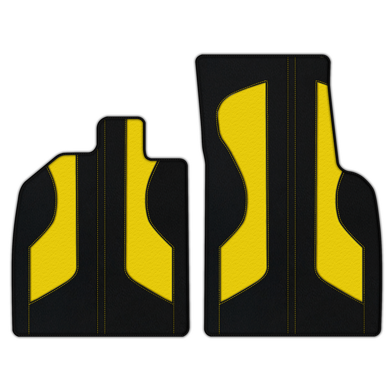 Customizable Leather Floor Mats with Pattern ER56 V2 Edition for Audi R8 (2015-2023)