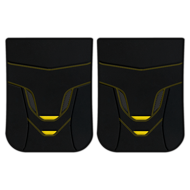Customizable Leather Floor Mats with AW46 Pattern for Ferrari LaFerrari (2013-2018)