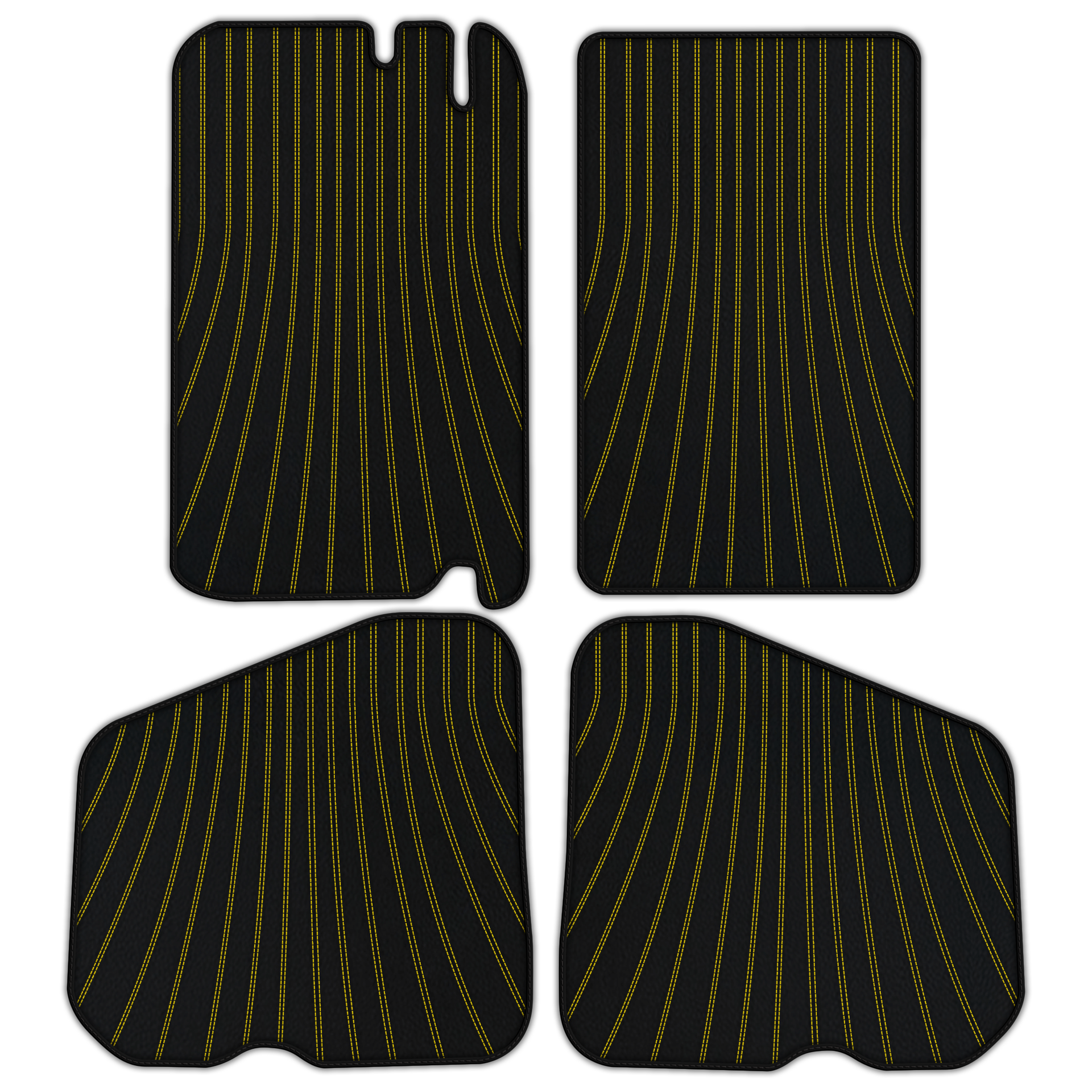 Custom Leather Floor Mats for Rolls Royce Shadow (1965-1977)