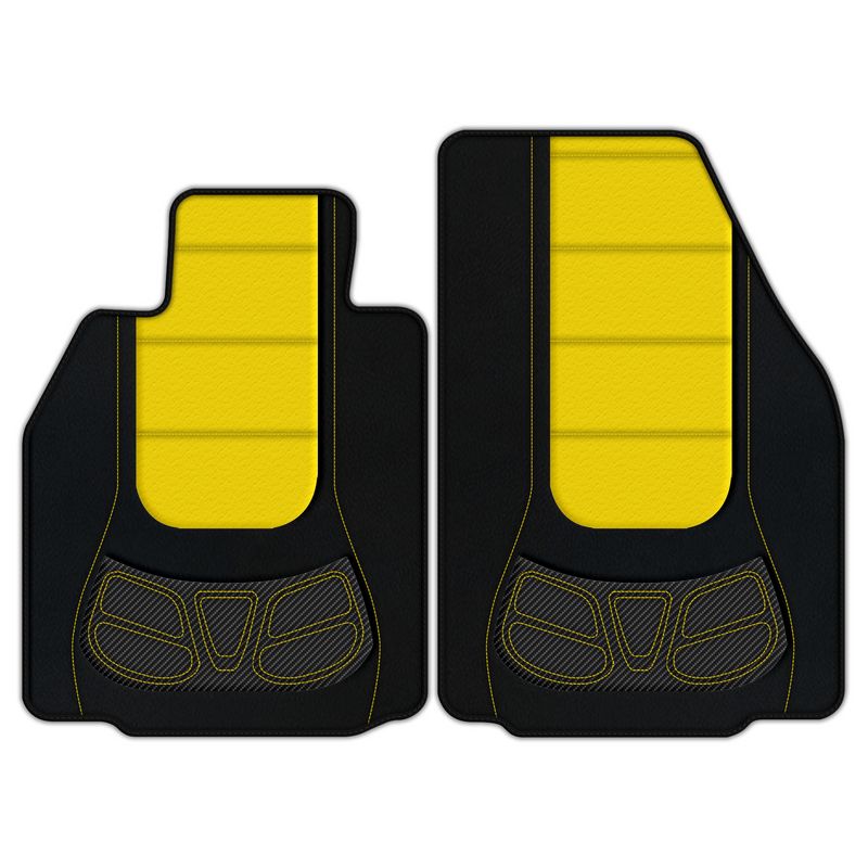 Anpassbare Lederfußmatten mit AW42-Muster für Porsche 911 GT3 (997) 2006–2011