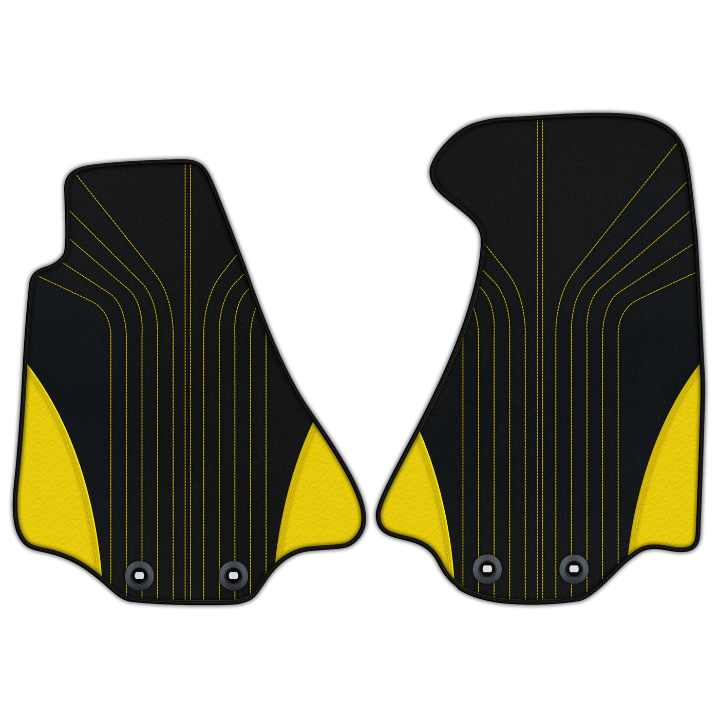 Various Colors of Sheepskin Floor Mats Tailored for the Aston Martin Virage (2011-2012) Coupe - AutoWin