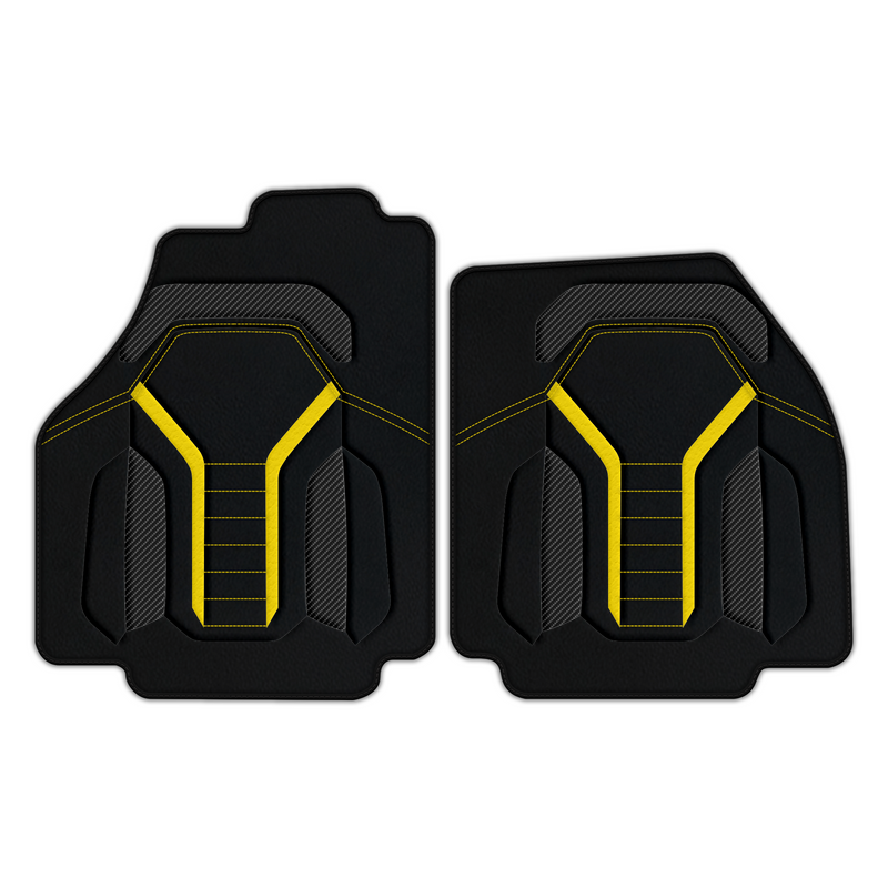 Customizable Leather Floor Mats with AW47 Pattern for Ferrari 458 Speciale (2012-2015)