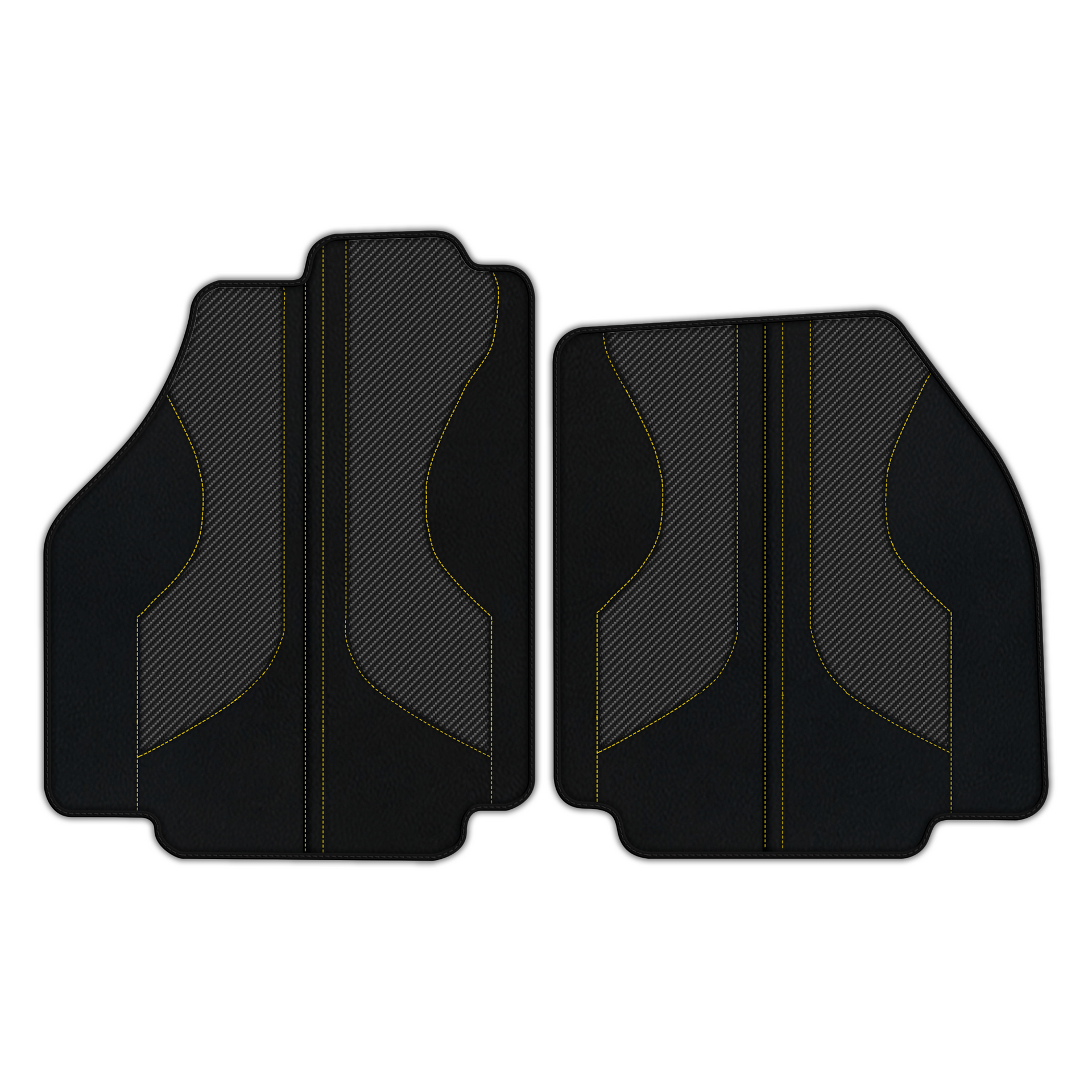 Custom Luxury Leather Floor Mats for Ferrari F8 Spider (2019-2023)