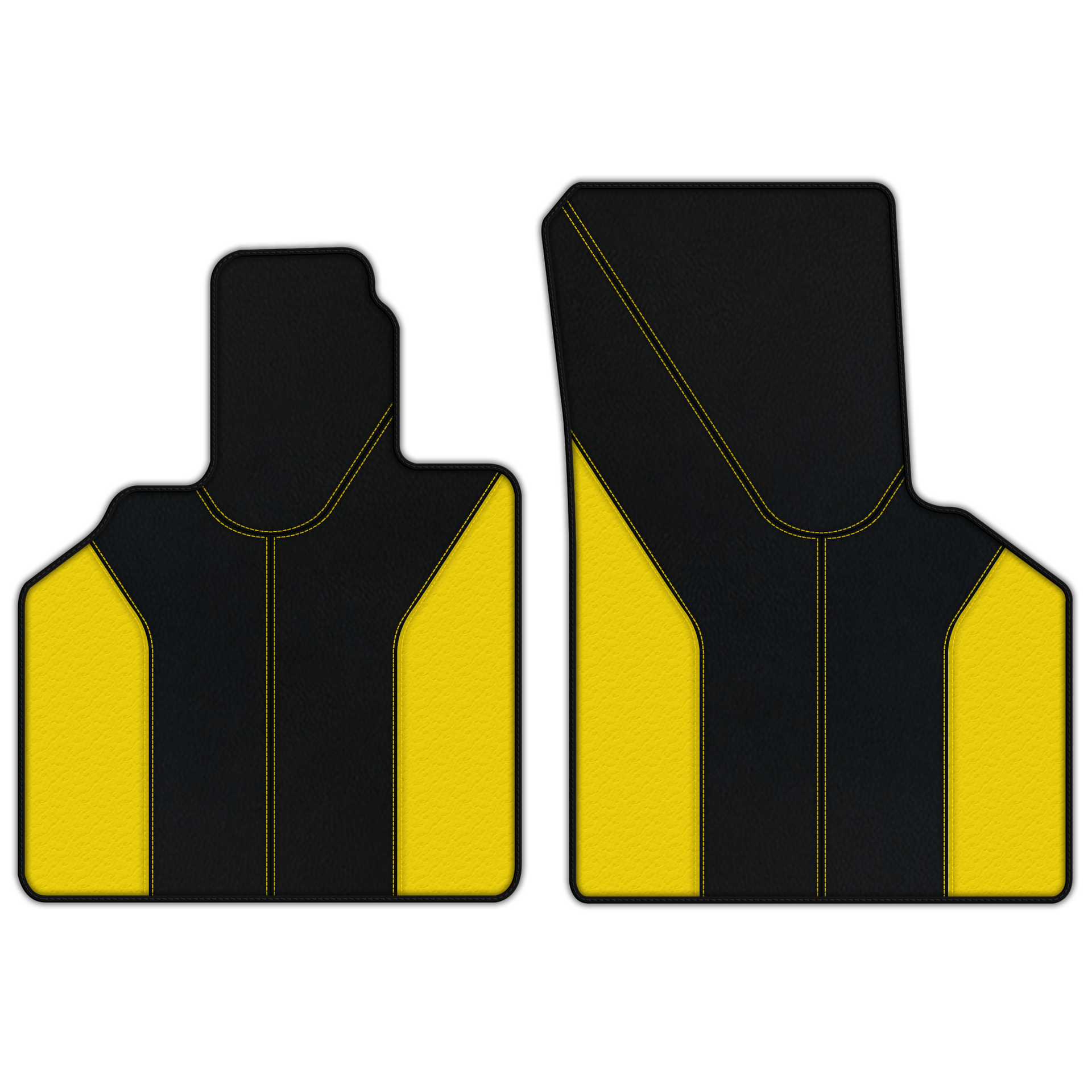Customizable Leather Floor Mats with AW26 Pattern for Gallardo