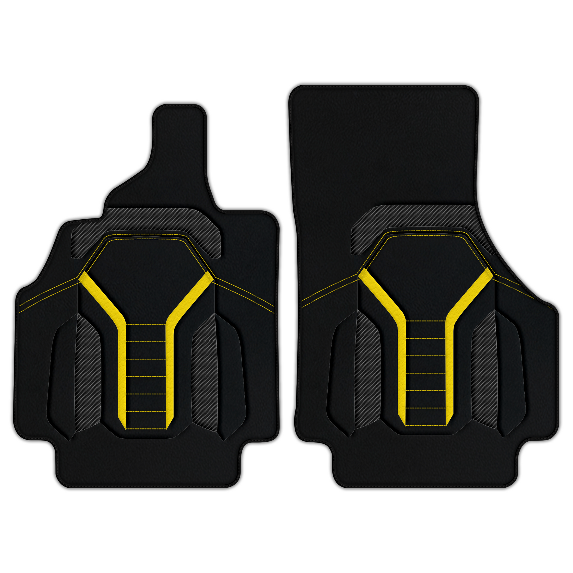 Customizable Premium Leather Floor Mats for Audi R8 (2007-2015)