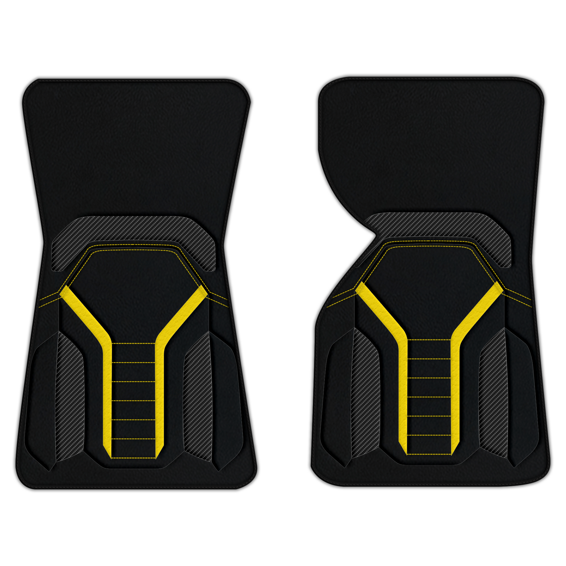 Customizable Leather Floor Mats for Chevrolet Corvette C3 (1968-1982)