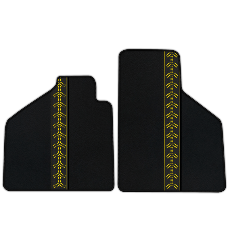 Tappetini in pelle personalizzabili con motivo AW19 per Lamborghini Diablo (1990-2001)