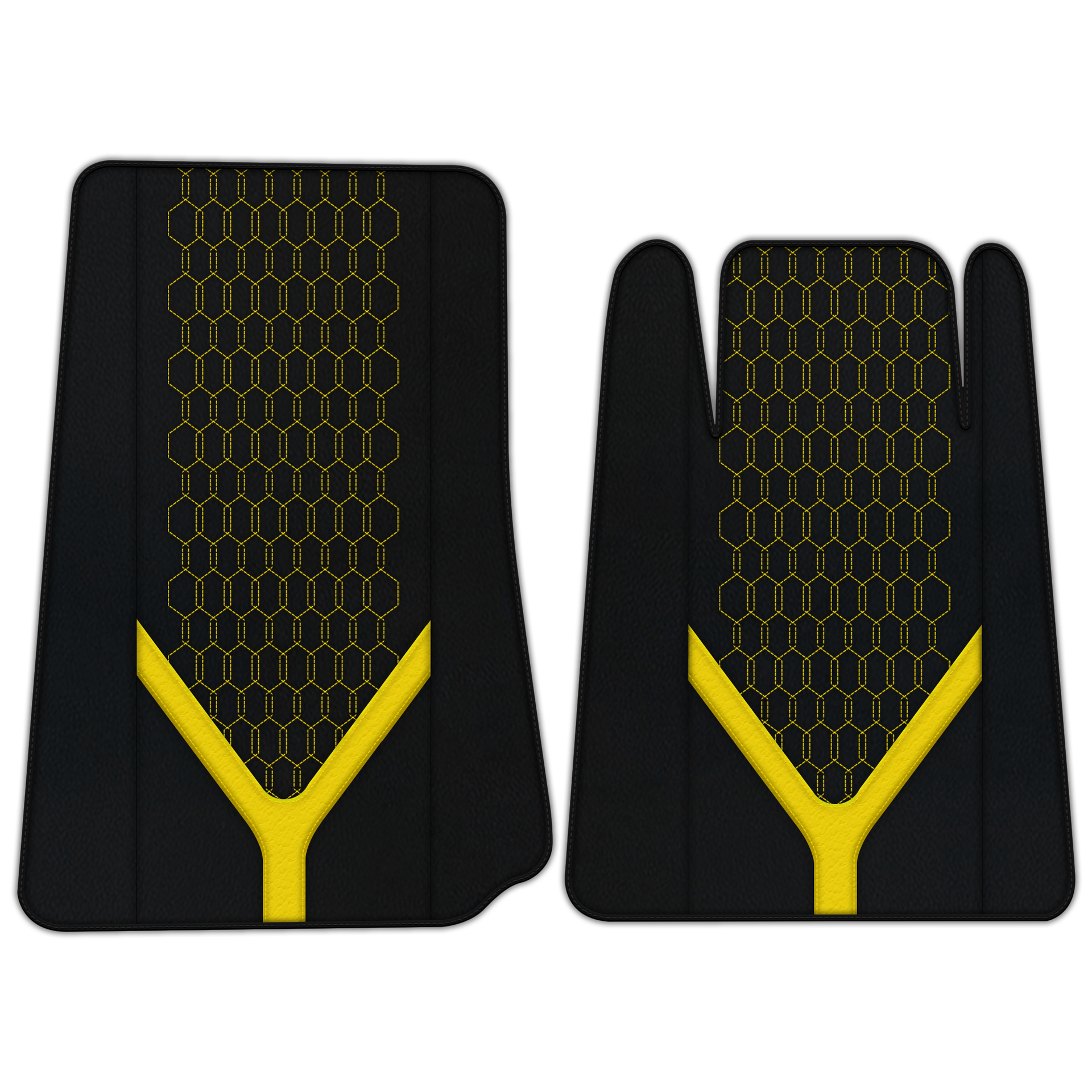 Custom Leather Mats for Lamborghini Espada 1968-1978 - AW25 Pattern