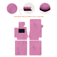 Luxurious Premium Sheepskin Floor Mats for Bentley Arnage (1998-2009)