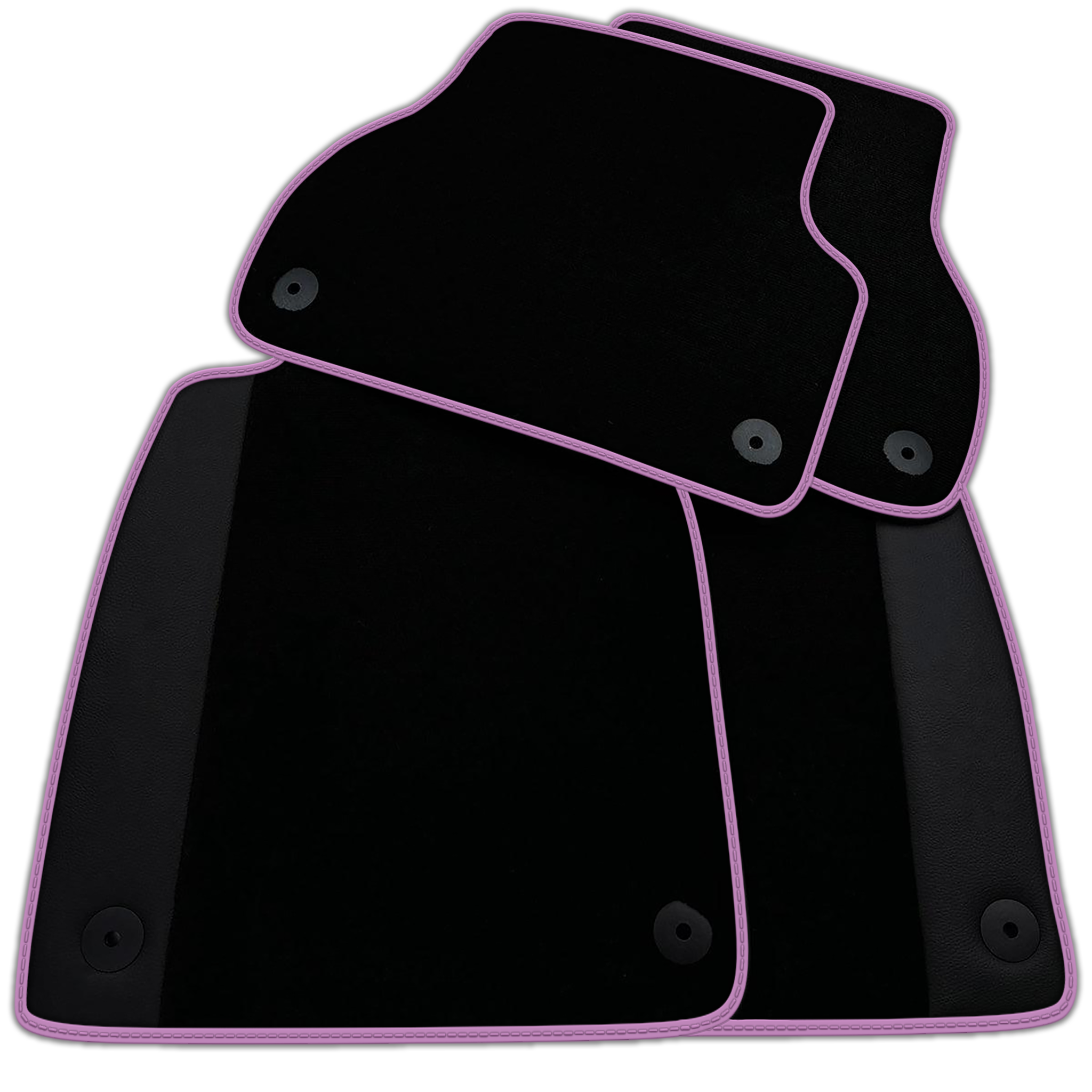 Customizable Black Floor Mats for Audi Q3 8U (2011-2018)