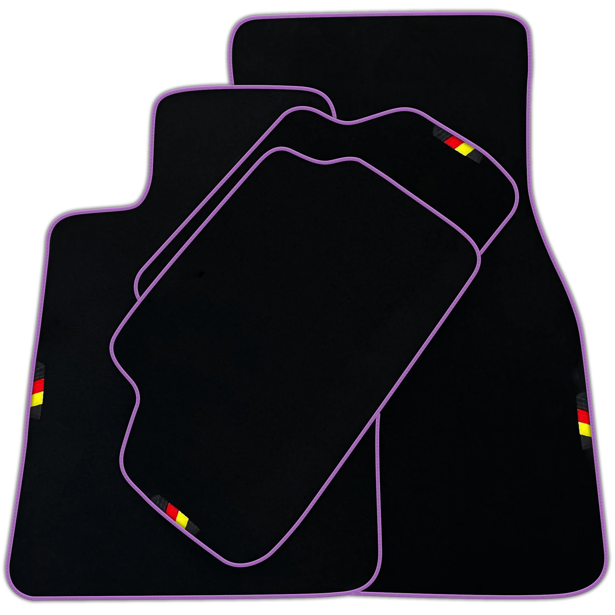 Black Mats For BMW 7 Series E32 Germany Edition | Various Trim Colors