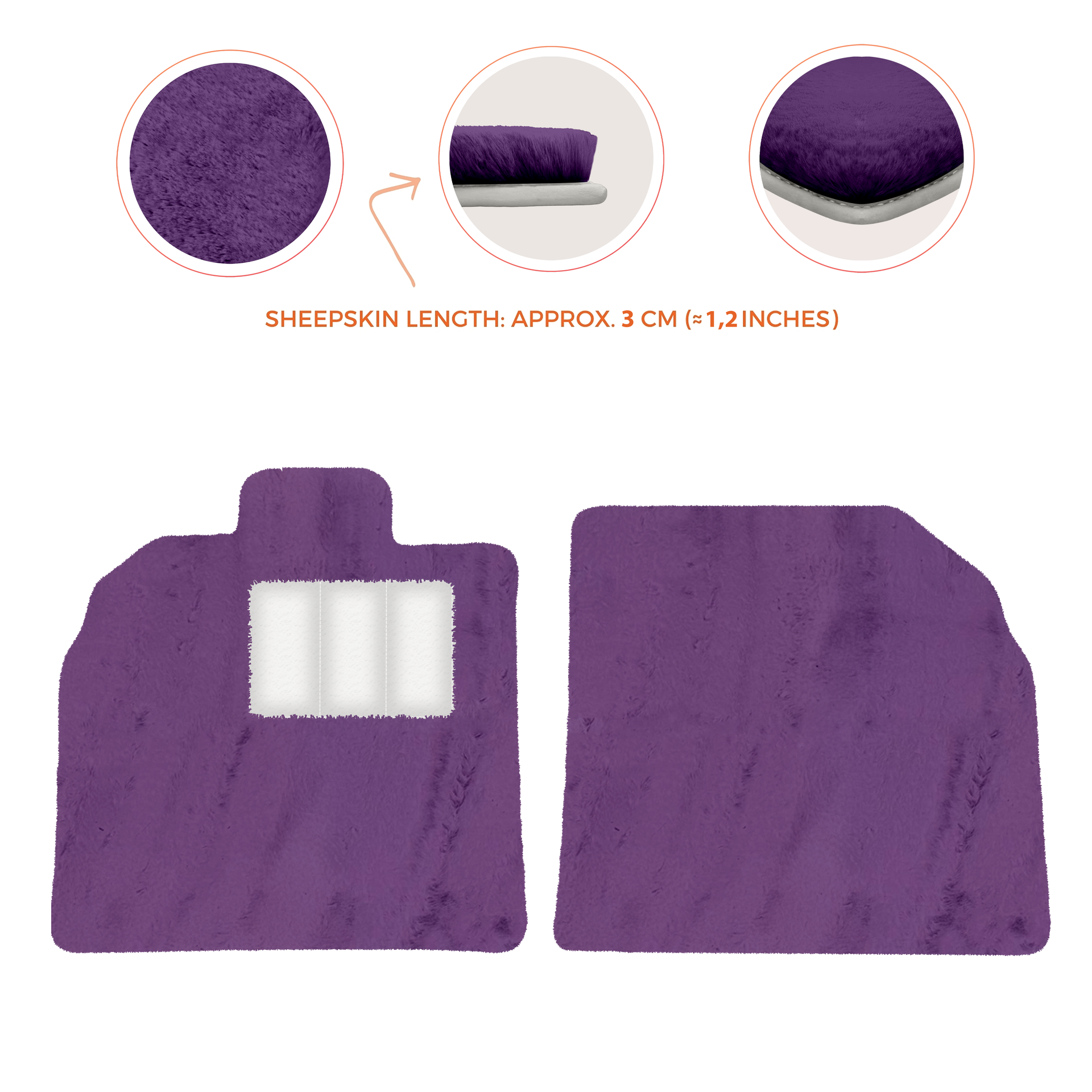 Tappetini per auto neri personalizzabili per Lamborghini - AutoWin.EU