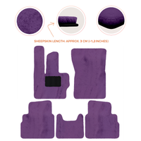 Premium Sheepskin Floor Mats for Mercedes-Benz G-Class W463 2008-2018