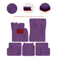 Premium Sheepskin Floor Mats for Ferrari 296 GTS (2022-2025)