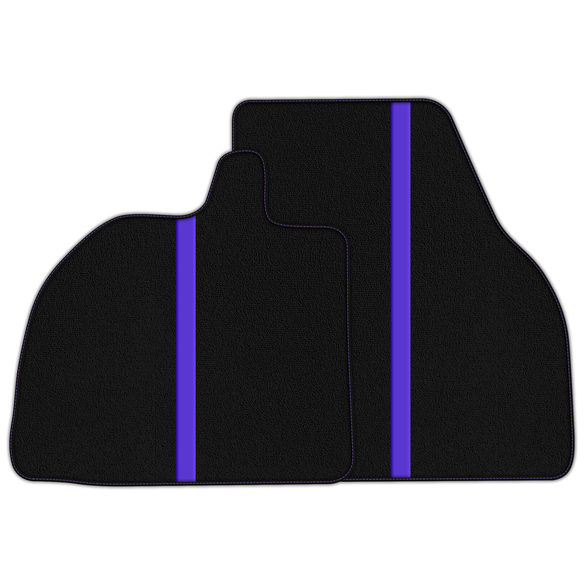Premium High-Quality Black Floor Mats for 1984-1996 Ferrari Testarossa