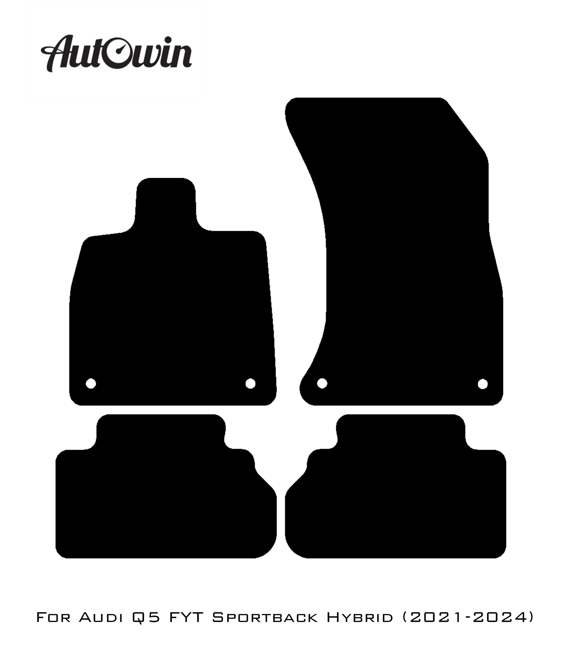 Floor Mats for Audi Q5 FYT Sportback Hybrid (2021-2024) - AutoWin